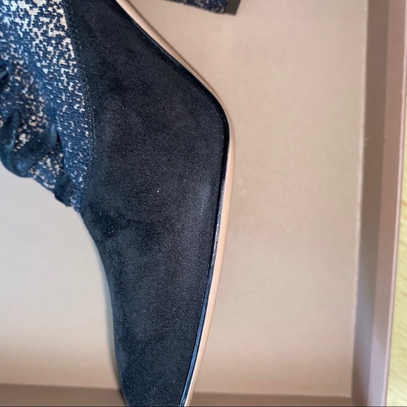 Gianvito Rossi Black Knit Lace Up Booties Size 6 - Picture 10 of 12